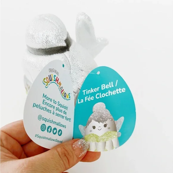 Squishmallows x Disney 100th Anniversary  5" Tinkerbell - Picture 5 of 13